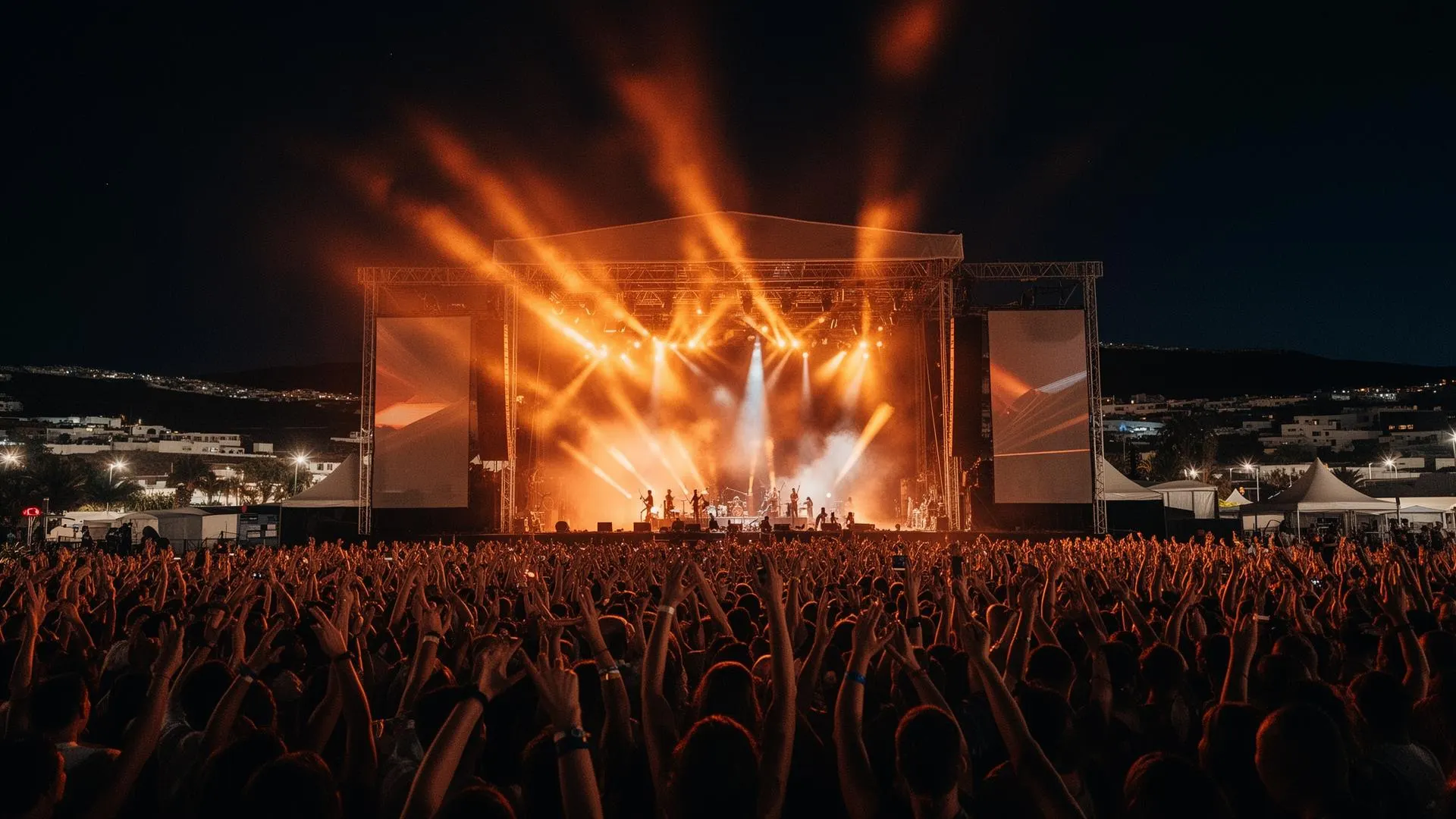 Festival en Canarias producido por El Mono Producciones